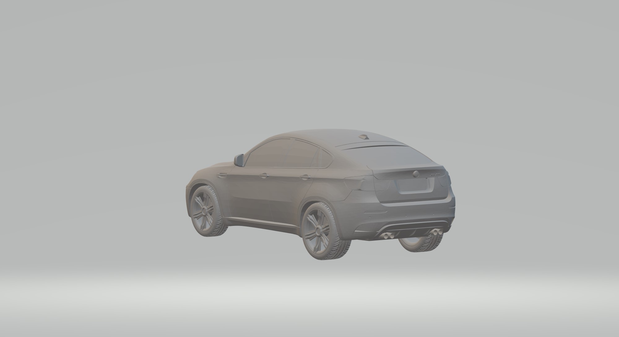 🚗 Bmw X6 3D CAR MODEL HIGH QUALITY 3D PRINTING STL FILE